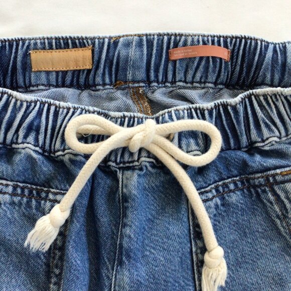 Anthropologie Drawstring Utility Jeans Sz XS - Picture 2 of 9